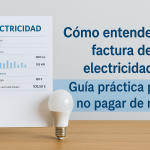 Guía para entender tú factura de la luz y pagar menos