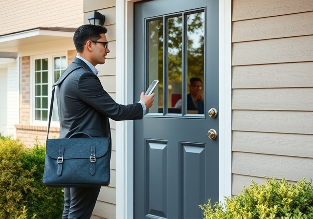 comercial trabajando